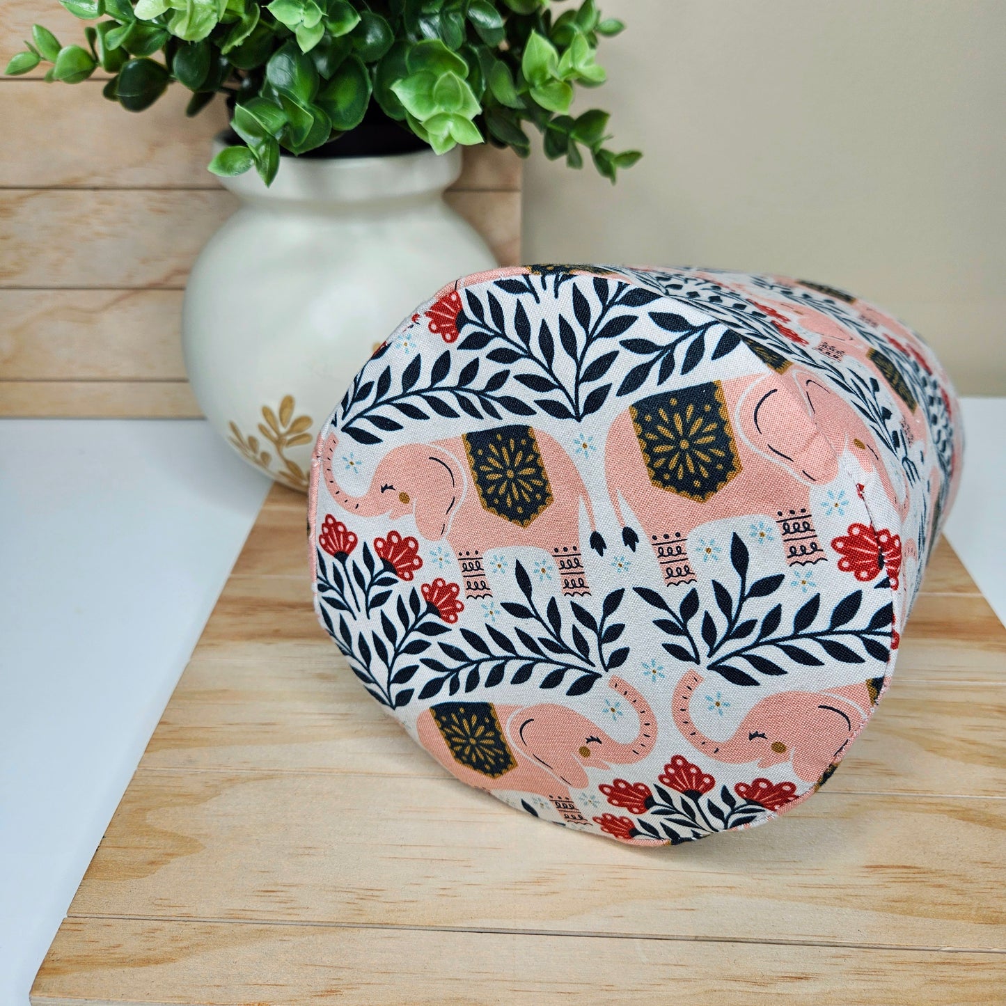 Elephant Fabric Storage Bin