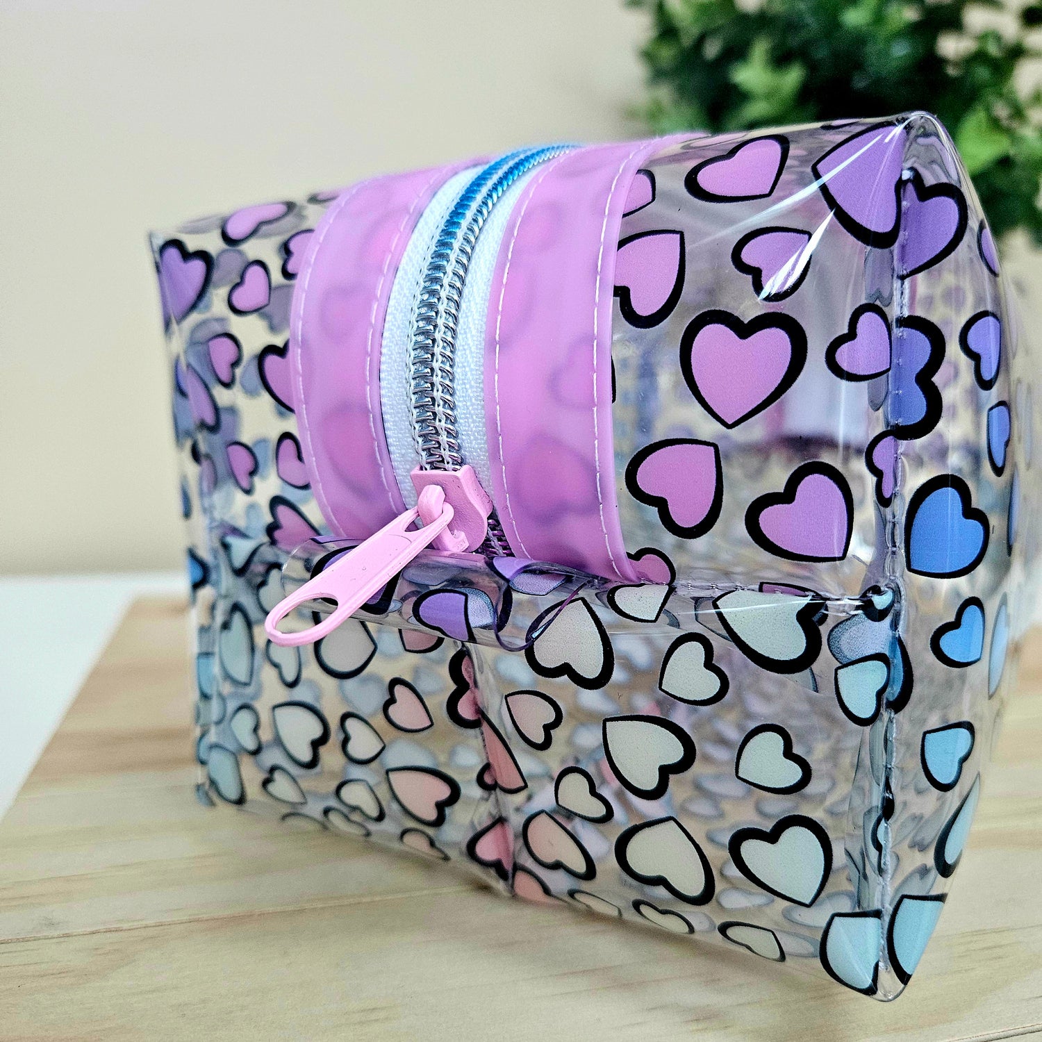 Clear Vinyl Zipper bags