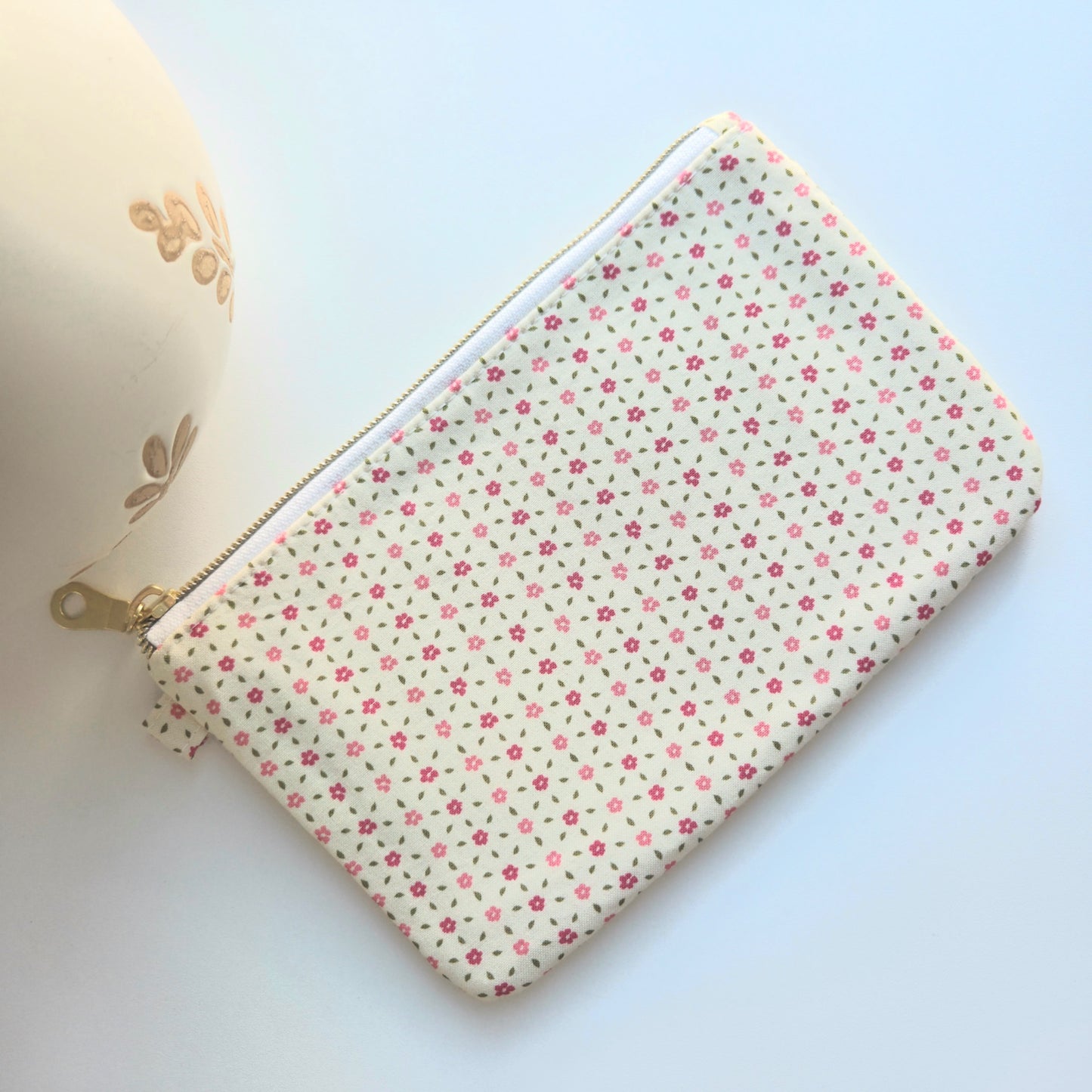 Dainty Blossom Keychain Wallet